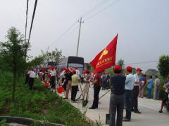 江苏马洲运输有限责任公司 党员义工服务