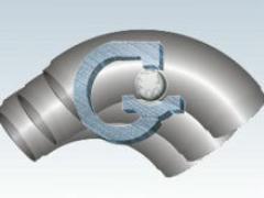 江苏金钛特钢机械有限公司 靖江金钛-可焊接弯头 /弯管（带法兰）/落煤管/耐磨直管 