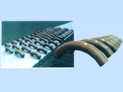 江苏金正特钢机械制造有限公司 金正特钢-提供非金属耐磨材料-TSP龟甲网高温耐磨复合管 