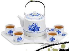 靖江市晓燕现代供应链有限公司 晓燕文化办公-提供格顿HY-1123扇形瓷韵茶具