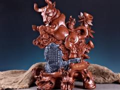 靖江市晓燕现代供应链有限公司 晓燕文化办公-提供礼品 DWS中运势如虹 木纹亮