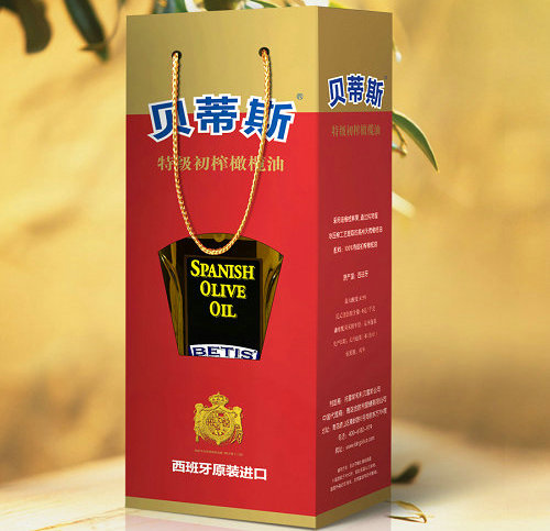 靖江东琪商贸特供橄榄油礼盒装(750ML/500ML*1)