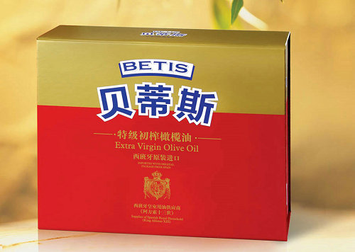 靖江东琪商贸特供橄榄油红罐礼盒装(1L*2)