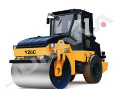 江苏骏马压路机有限公司 江苏骏马压路机 YZ6C单钢轮振动压路机