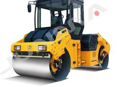 江苏骏马压路机有限公司 供应压路机骏马JMD808H全液压双钢轮振动振荡压路机